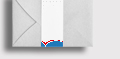 Thumbnail Banderole um Brief